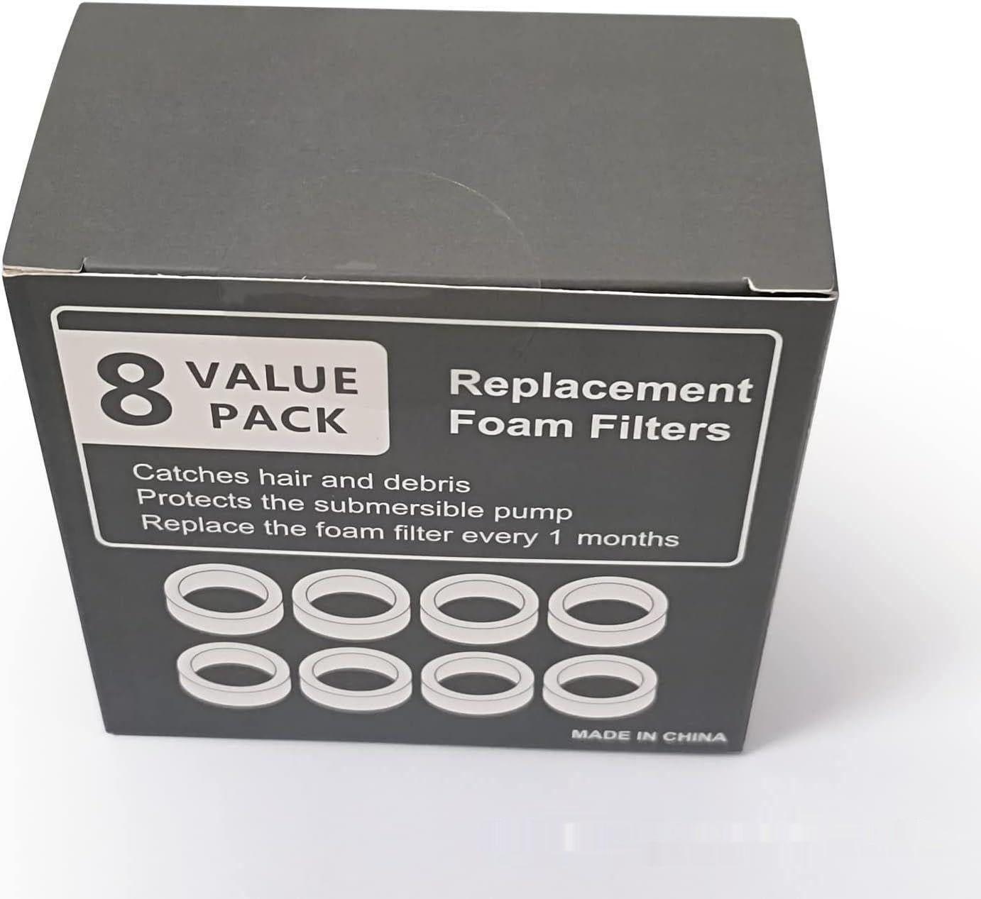 HKM-3867709 Non-Woven Fabric Pet Water Dispenser Filter Element, Stainless Steel Compatible with Various Models