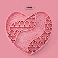 HKM-3867837 Silicone Dog Licking Mat for Slow Feeding - 20x18.5cm Feeding Accessory