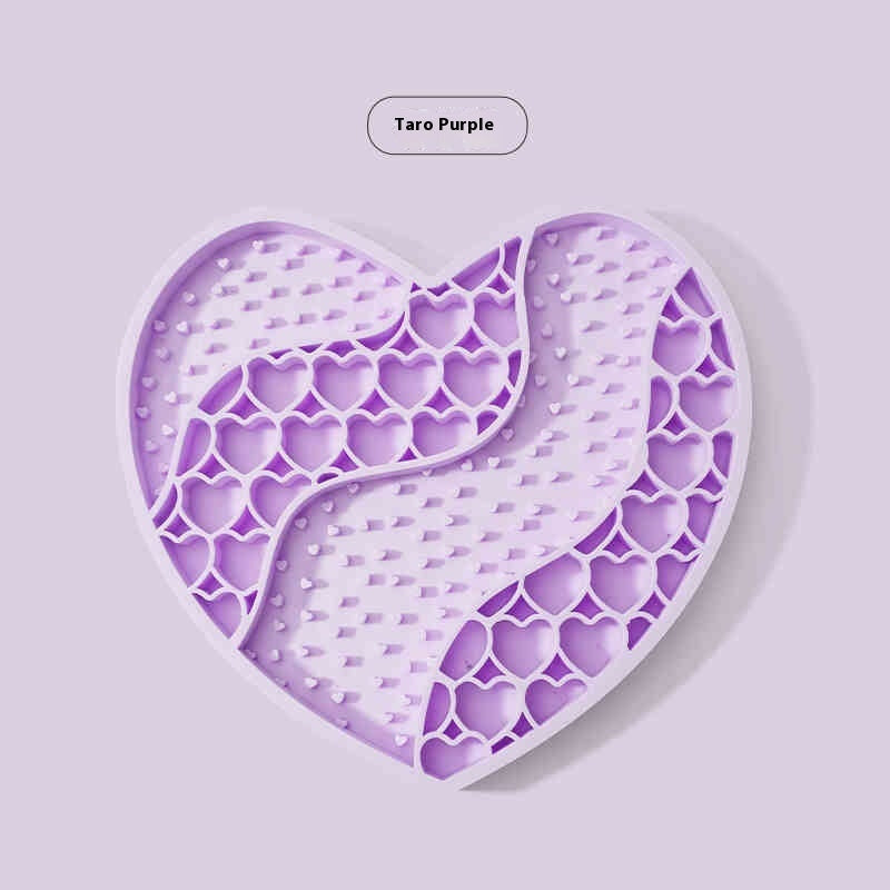 HKM-3867837 Silicone Dog Licking Mat for Slow Feeding - 20x18.5cm Feeding Accessory