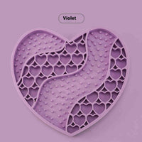HKM-3867837 Silicone Dog Licking Mat for Slow Feeding - 20x18.5cm Feeding Accessory