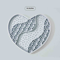 HKM-3867837 Silicone Dog Licking Mat for Slow Feeding - 20x18.5cm Feeding Accessory