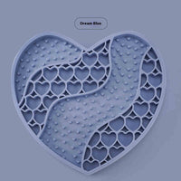 HKM-3867837 Silicone Dog Licking Mat for Slow Feeding - 20x18.5cm Feeding Accessory
