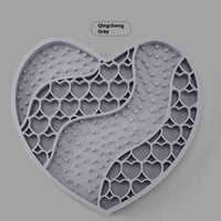 HKM-3867837 Silicone Dog Licking Mat for Slow Feeding - 20x18.5cm Feeding Accessory