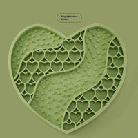 HKM-3867837 Silicone Dog Licking Mat for Slow Feeding - 20x18.5cm Feeding Accessory