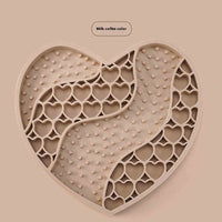 HKM-3867837 Silicone Dog Licking Mat for Slow Feeding - 20x18.5cm Feeding Accessory