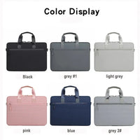 HKM-386963 Pink Waterproof and Shockproof Laptop Sleeve Bag in Multiple Sizes - Durable Oxford Material