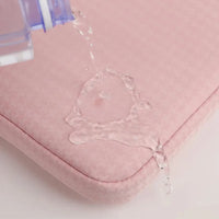 HKM-386963 Pink Waterproof and Shockproof Laptop Sleeve Bag in Multiple Sizes - Durable Oxford Material