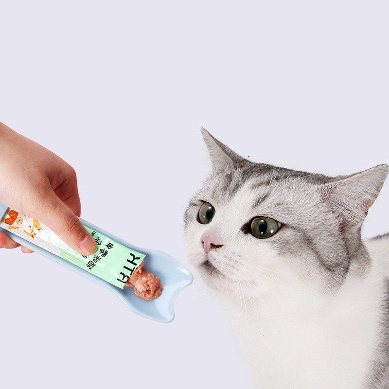 HKM-387027 Home Fashion New Cat Bar Feeding Spoon