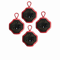 HKM-387091 Agile Reaction Light for Basketball and Taekwondo Training - Red and Blue ABS Reaction Training Device