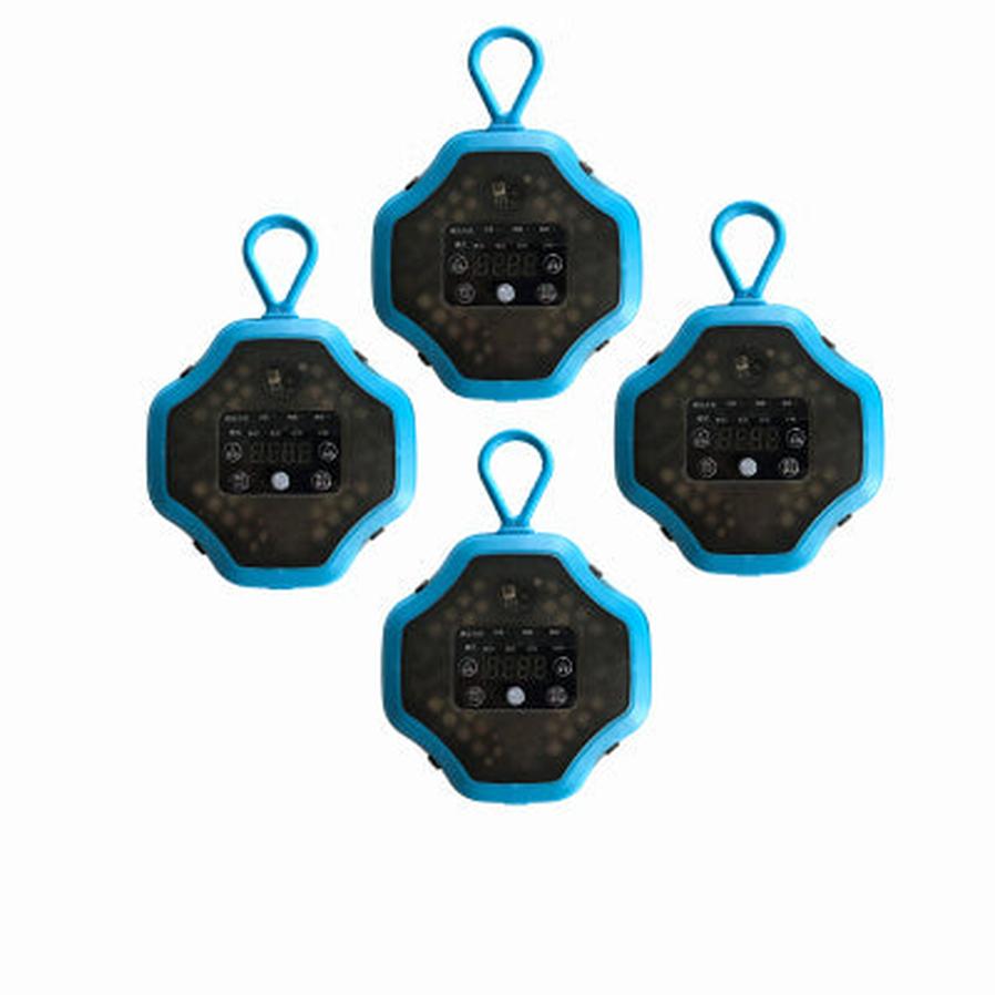 HKM-387091 Agile Reaction Light for Basketball and Taekwondo Training - Red and Blue ABS Reaction Training Device