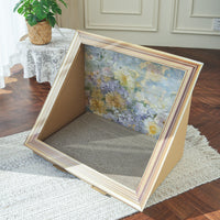 HKM-3871677 Oil Painting Cat Scratch Board Nest - Two-in-One European Decor