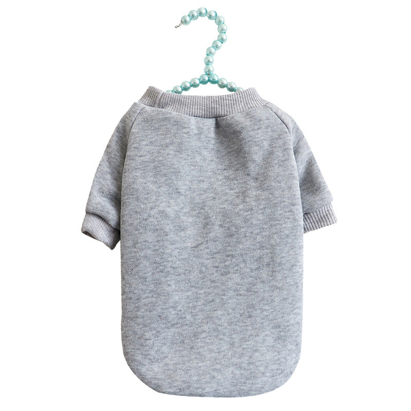 HKM-3872701 Cozy Breathable Velvet Pet Sweater in Various Colors and Sizes