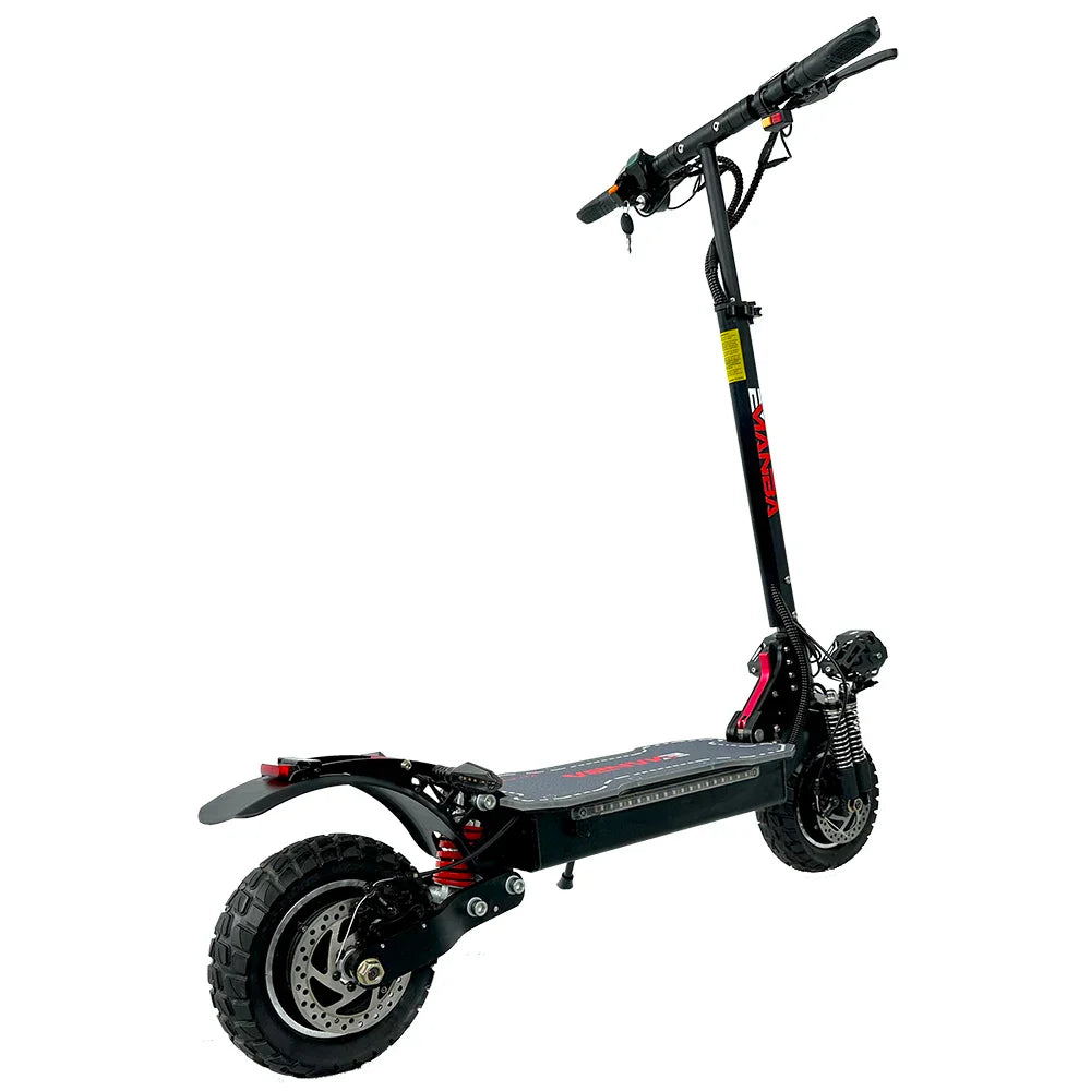 HKM-387283 Electric Scooter with 2400W Dual Motors, 48V 21Ah Lithium Battery, Foldable, 55km/h Top Speed, 60-70 KM Range