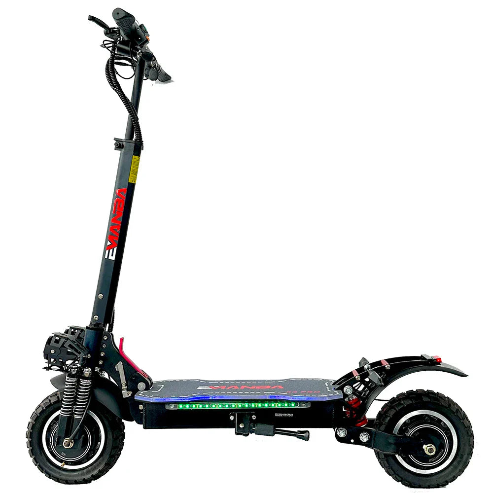 HKM-387283 Electric Scooter with 2400W Dual Motors, 48V 21Ah Lithium Battery, Foldable, 55km/h Top Speed, 60-70 KM Range