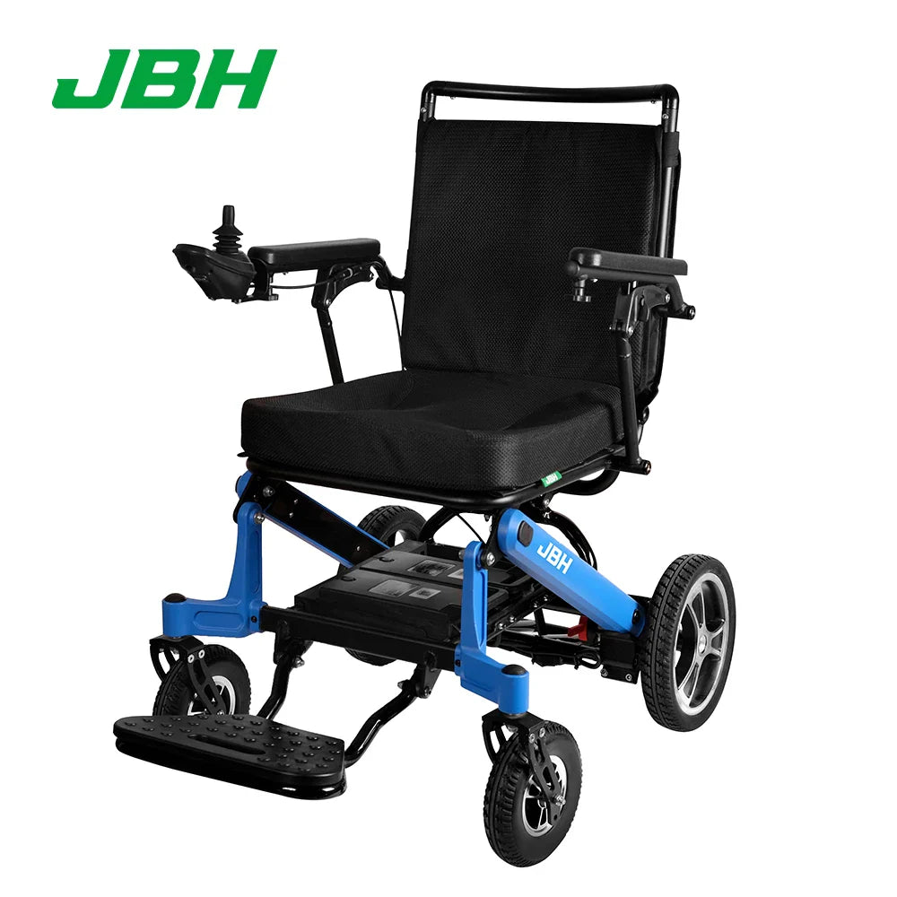 HKM-387283 Electric Wheelchair with Folding Aluminum Alloy Frame and 20km Range, Model D23A