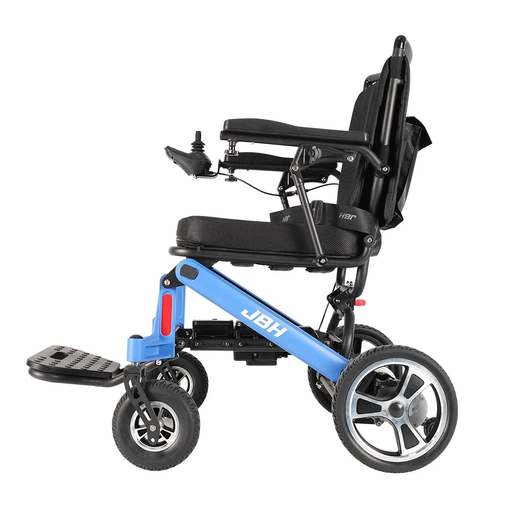 HKM-387283 Electric Wheelchair with Folding Aluminum Alloy Frame and 20km Range, Model D23A