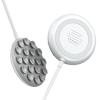 HKM-387283 Wireless Suction Cup Charger for Mobile Phones - 10W Fast Charging, USB Interface, Dual Color Options