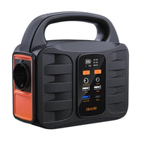 HKM-387475 Portable Power Station T101, 99Wh Lithium Battery Backup with AC, DC, USB Outputs for Camping, Travel, and Emergencies