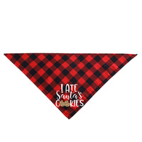 HKM-3875005 Plaid Dog Triangle Bandana Towel for Winter – Cotton Material, Available in Multiple Color Options