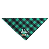HKM-3875005 Plaid Dog Triangle Bandana Towel for Winter – Cotton Material, Available in Multiple Color Options