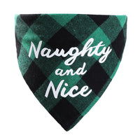 HKM-3875005 Plaid Dog Triangle Bandana Towel for Winter – Cotton Material, Available in Multiple Color Options