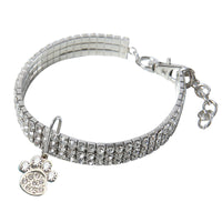 HKM-3875389 Cartoon Crystal Elastic Pet Collar for All Seasons - Perfect for Every Celebration