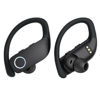 HKM-387603 Bluetooth Semi-In-Ear Noise Reduction Headset with Digital Display and Voice Control