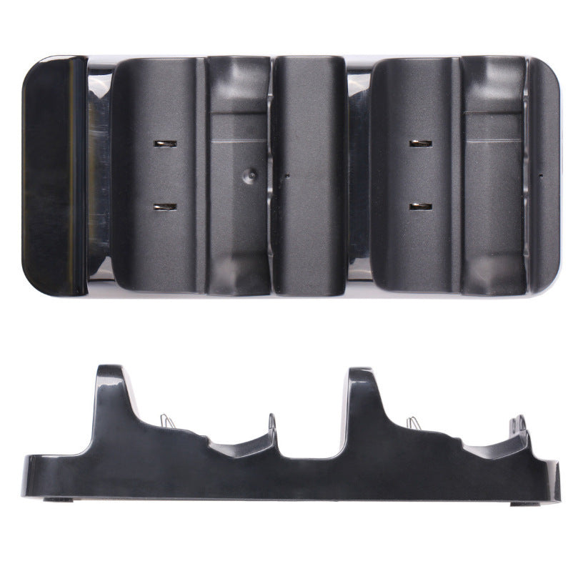 HKM-387731 Dual Battery Charging Kit for Xbox One - Includes Charger and 2 Batteries, USB Interface, ABS Material