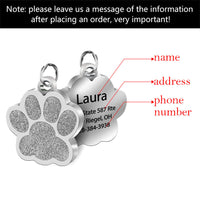 HKM-3879229 Customized Stainless Steel Bone Dog ID Tag for Pets - Engraved with Pet ID Information