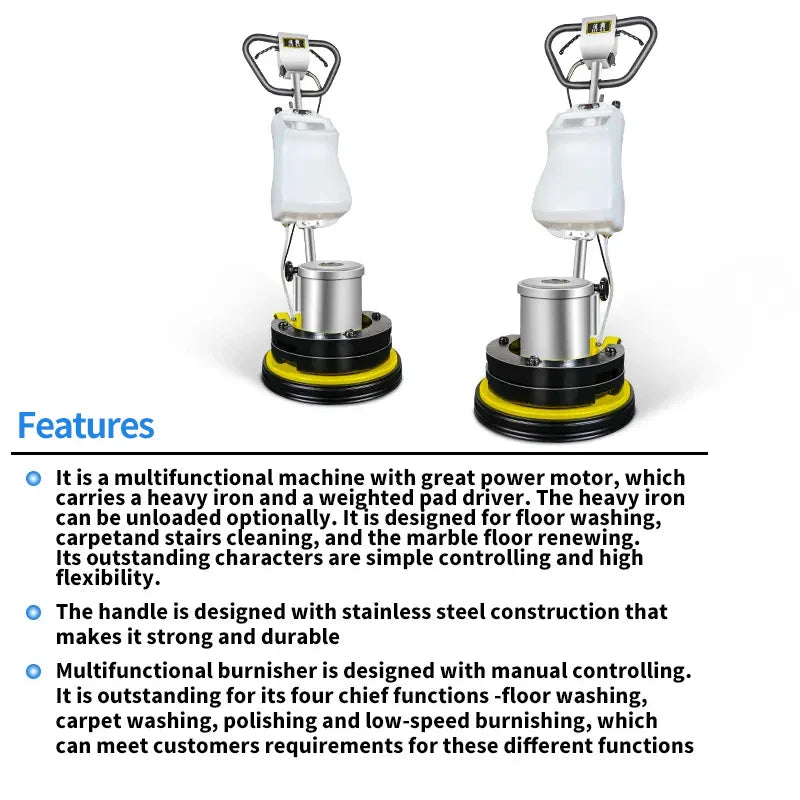 HKM-387987 Marble Floor Polishing and Cleaning Machine with Waxing Equipment