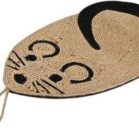HKM-3880637 Durable Mouse-Shaped Cat Scratch Pad Made of Sisal and EVA for Indoor Use