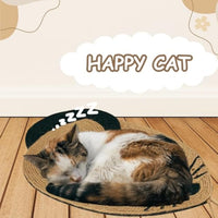 HKM-3880637 Durable Mouse-Shaped Cat Scratch Pad Made of Sisal and EVA for Indoor Use