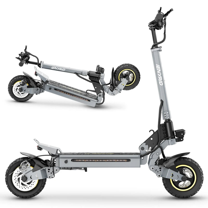 HKM-388435 250W Electric Folding Scooter, 15Ah Battery, 10-inch Tires, Dual Suspension, Max Speed 25km/h, Range 40km