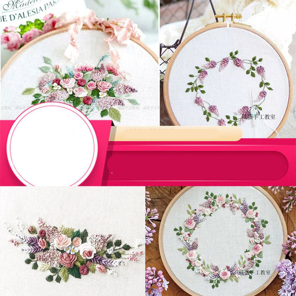 HKM-388563 Handmade DIY Embroidery Kit for Creative Decoration