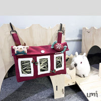 HKM-3887293 Large Capacity Cotton Canvas Straw Bag for Pets - Durable Design with Enhanced Bite Resistance