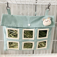 HKM-3887293 Large Capacity Cotton Canvas Straw Bag for Pets - Durable Design with Enhanced Bite Resistance