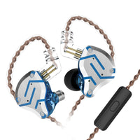 HKM-388755 In-Ear Metal Earphones with 3.5mm L-Bend Plug, 24Ω Impedance, and Wide Frequency Range 7-40000Hz