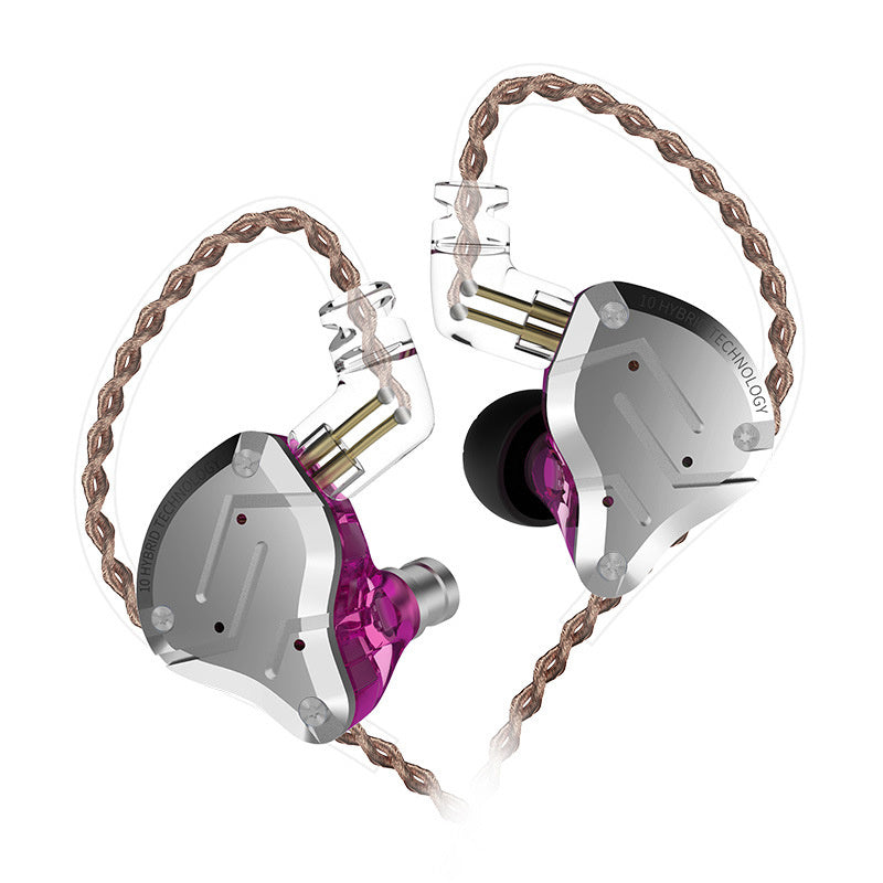 HKM-388755 In-Ear Metal Earphones with 3.5mm L-Bend Plug, 24Ω Impedance, and Wide Frequency Range 7-40000Hz