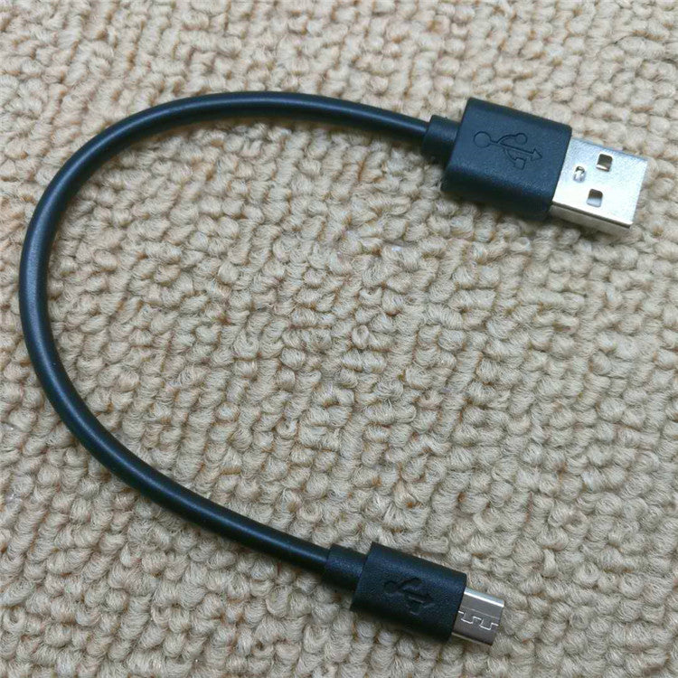 HKM-388947 20cm Fast Charge Data Cable with Copper Wires in Black and White