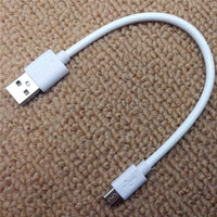 HKM-388947 20cm Fast Charge Data Cable with Copper Wires in Black and White