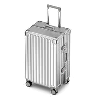 HKM-388947 Aluminium Travel Trolley Case - Durable Hard Shell Luggage for Secure Packing