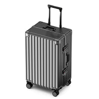 HKM-388947 Aluminium Travel Trolley Case - Durable Hard Shell Luggage for Secure Packing