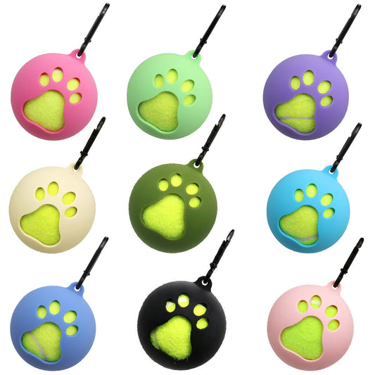 HKM-3889725 Portable Hands-free Training Ball Sheath for Dogs - Multiple Color Options Available