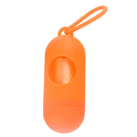 HKM-3890365 Portable Dog Waste Bag Dispenser with Adjustable Velcro Hook for Easy Carrying