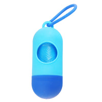 HKM-3890365 Portable Dog Waste Bag Dispenser with Adjustable Velcro Hook for Easy Carrying