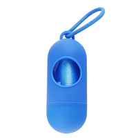 HKM-3890365 Portable Dog Waste Bag Dispenser with Adjustable Velcro Hook for Easy Carrying
