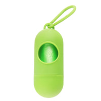 HKM-3890365 Portable Dog Waste Bag Dispenser with Adjustable Velcro Hook for Easy Carrying