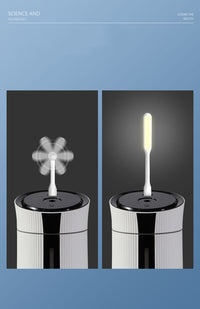 HKM-389075 Large Capacity USB Humidifier for Silent Operation in Small Bedrooms