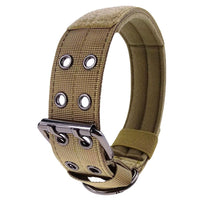 HKM-3890877 Durable Outdoor Nylon Collar for Medium to Large Dogs in Various Colors