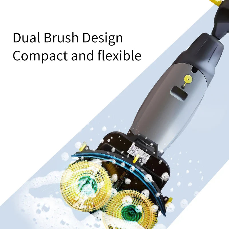 HKM-389139 Compact SBN-MINI Floor Scrubbing Machine for Efficient Cleaning